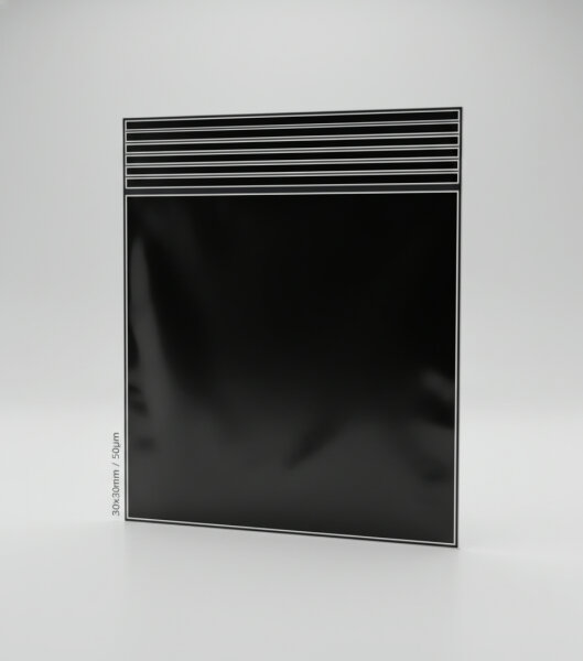 Druckverschlussbeutel /Tütchen, 50 µm, 30x30mm,VE100