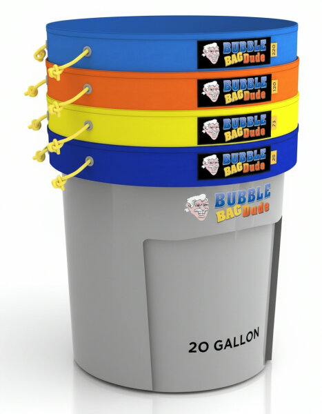 Bubblebagdude 20 Gallonen Zipper Bag