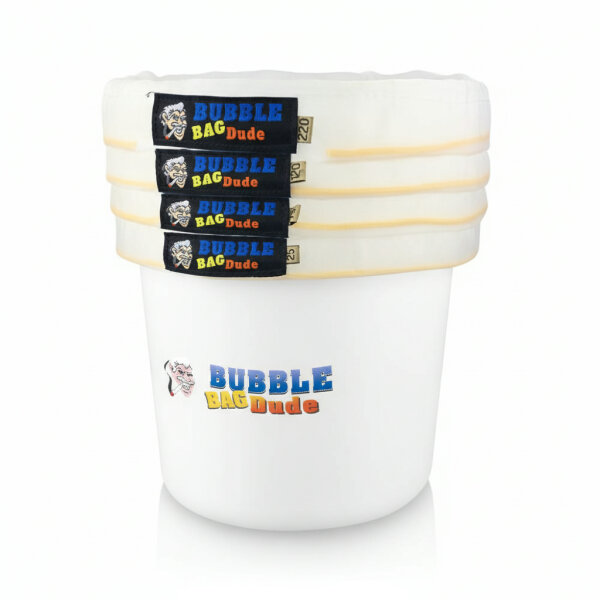 Bubblebagdude 20 Gallonen 4 Bag Kit All Mesh