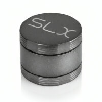 SLX NON-STICK - CNC AluminiumMühle/Grinder Polinator, ø 50mm,4-part, schwarz