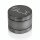 SLX NON-STICK - CNC AluminiumMühle/Grinder Polinator, ø 50mm,4-part, schwarz