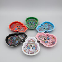 Atomic "La Catrina " Aschenbecher Bunt Kunststoff