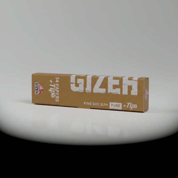 GIZEH Pure King Size Slim Longpaper inkl. Tips