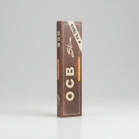 OCB Virgin King Size Papers+Tips Slim ungebleicht