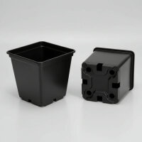 Topf eckig 0,5 Liter 9x9x10cm