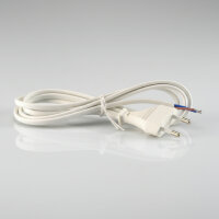 Netzstecker mit Stromkabel 2-polig 0,75mm²