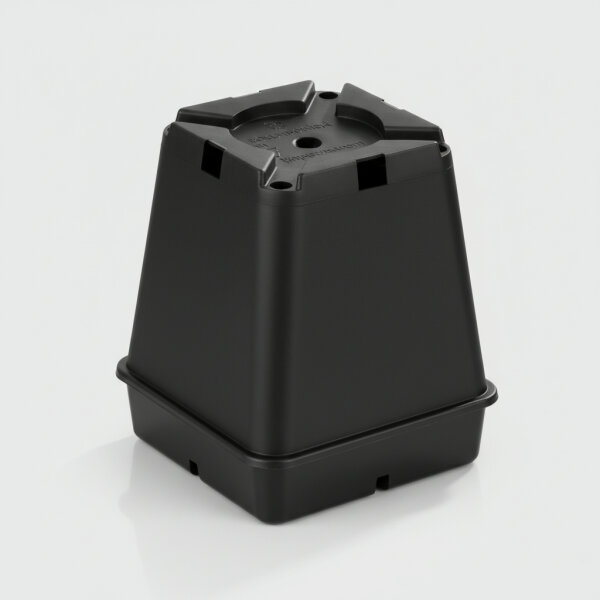 Topf eckig 1,2 Liter 13x13x13cm