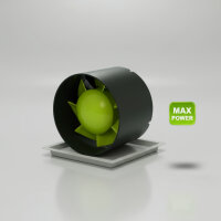 Lüfter 150mm Inline Axiallüfter 30 Watt 275...