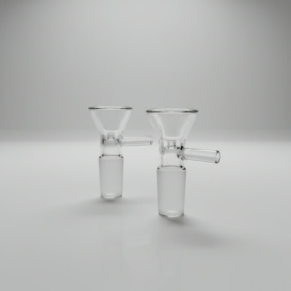 Bong Kopf Glas mit Henkel 14.5mm