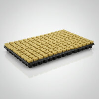 Steinwollwürfel im Tray 2,5x2,5cm 150 Stück