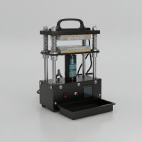 Graspresso EPIC - 20T Rosin Press mit 20 Tonnen Hydraulik Zylinder und Druckanzeige, XL Platten