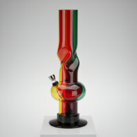 Champ High Bong Acryl Twist Rasta 32 cm