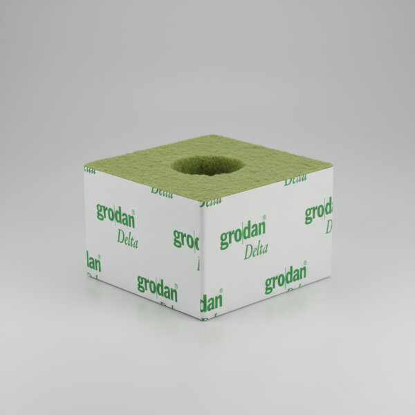 Steinwollblock Farmers Choice 20  cm - 4 cm Loch