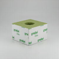 Steinwollblock Farmers Choice 10  cm - 4 cm Loch