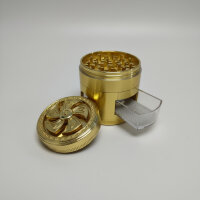 Grinder Spinner Groß (65 mm) mit Sieb und Schublade...