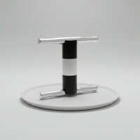 Pollenpresse 75mm hoch O22mm, mit drehgriff