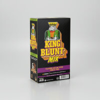 King Blunt- Tabakfreie Blunt Wraps, 5 Blunts/Folie, 25er...