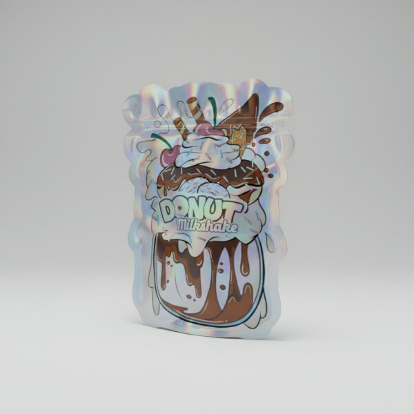 Mylar Bag Geruchsdicht Donut Milkshake 10 Stück
