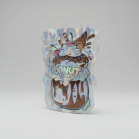 Mylar Bag Geruchsdicht Donut Milkshake 10 Stück