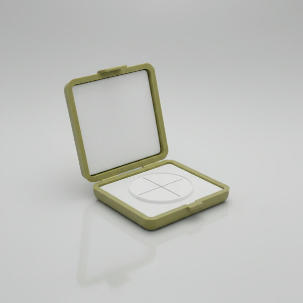 Mikroskop Okular Mikrometer 19mm Diameter Fadenkreuz