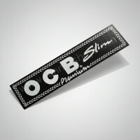 OCB Slim Premium Schwarz mit Aktivkohle Filter