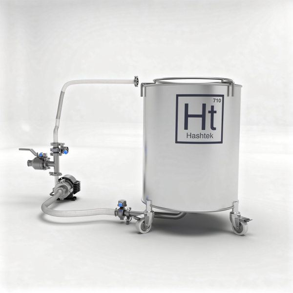 Hashtek Platinum Recirculation Bundle 46 Gallonen mit Vortex Pumpe ohne falschem Boden