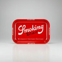 SMOKING Dreh-Tablett- Rolling Tray "SMOKING- Roll...