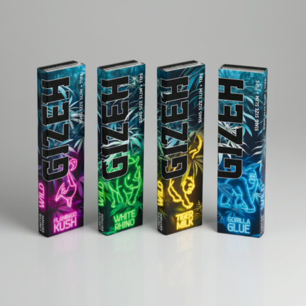 GIZEH „WILD“ LIMITED EDITION King Size Slim + Tips