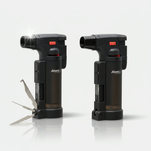 Atomic Jet Tool Lighter Blue Flame Torch - Gasbrenner "Rubber Bong Tool"