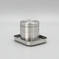 Atomic Edelstahl Grinder/Pollinator, 4-part, ø...
