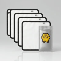 Presssieb set 5 Stück- 25Mikron 25x25cm (10x10Zoll)...