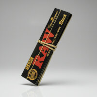 RAW BLACK Classic King Size Slim + Tips